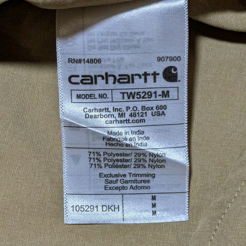 Carhartt Force Lightweight Button Down Work Shirt… - image 5